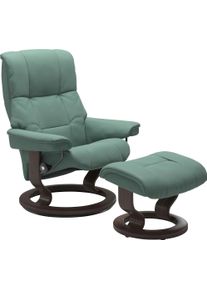 stressless Relaxsessel »Mayfair« mit Classic Base in grün, Größe B/H/T: 79 cm x 101 cm x 73 cm