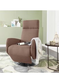 Sit & More Sit&More TV-Sessel »Kobra« in braun, Größe B/H/T: 71 cm x 110 cm x 82 cm