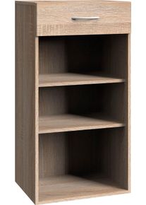 wimex Standregal »Multiraumkonzept« planbar und erweiterbar in braun, Größe B/H/T: 80 cm x 98 cm x 40 cm