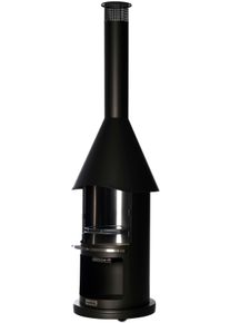 Buschbeck Holzkohlegrill »Edelstahlgrill Auckland in schwarz, Größe B/H/T: 65 cm x 65 cm
