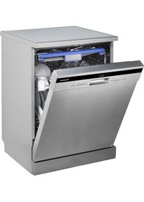 Hanseatic Standgeschirrspüler »HG6085B14U7635ES« 14 Maßgedecke in silberfarben