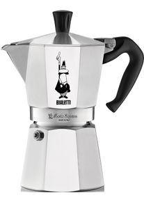 Bialetti Espressokocher »Moka Express« 0,19 l Kaffeekanne Aluminium in grau, Größe 0