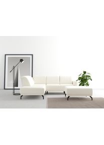 Sit & More Sit&More Ecksofa »Bailando L-Form« wahlweise mit Kopfteilverstellung und Vorziehsitz in beige, Größe B/H/T: 249 cm x 84 cm x 205 cm