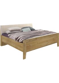 Wiemann Polsterbett »Bern« 4-fach Liegehöhenverstellung in braun, Größe Liegefläche B/L: 160 cm x 200 cm