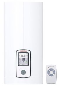 Stiebel Eltron Komfort-Durchlauferhitzer »umschaltbar, gradgenaue Temperaturwahl, LC-Display, 400 V« in weiß