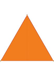 Bent Sonnensegel »Zip-Canvas« in orange, Größe B/T: 250 cm x 250 cm
