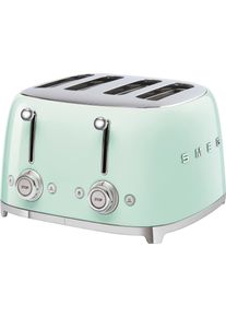 Smeg Toaster »TSF03PGEU« 4 kurze Schlitze 3000 W in grün, Größe 0