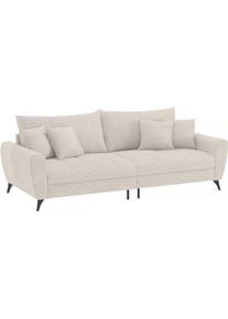 Mr. Couch Big-Sofa »Blackburn II« Mit Kaltschaumpolsterung bis 140 kg belastbar in beige, Größe B/H/T: 260 cm x 71 cm x 108 cm