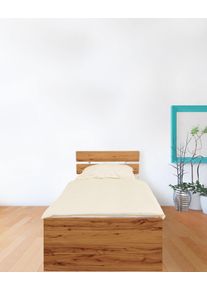 Priess Futonbett »Lissabon« in braun, Größe Liegefläche B/L: 90 cm x 200 cm