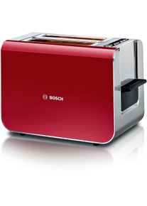 Bosch Toaster »Styline TAT8614N, integrierter Brötchenaufsatz, Liftfunktion, « 860 W Auftaufunktion, Abschaltautomatik, Brotzentrierung,...