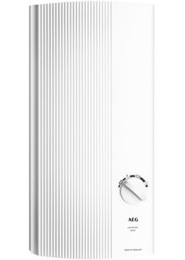 AEG Haustechnik Komfort-Durchlauferhitzer »DDLE Basis« 13 kW, stufenlose Temperaturwahl durch 4 Anwendungssymbole in weiß