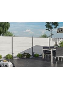 TETZNER & JENTZSCH Tetzner & Jentzsch Sichtschutzelement »Evansville« langlebig in beige, Größe H/L: 180 cm x 9,37 m