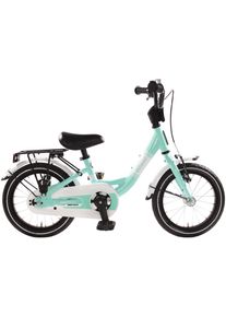 Bachtenkirch Kinderfahrrad &raquo;14" Baxi - aqua&laquo; 1 Gang ohne Schaltung Packung in blau, Gr&ouml;&szlig;e 14 Zoll (35,56 cm)