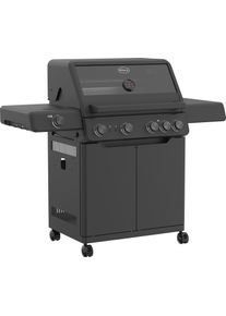 Rösle Rösle Gasgrill »ALLFLAME Hero 4« 50 mbar in schwarz, Größe B/H/T: 138 cm x 61,8 cm