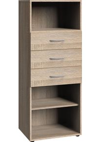 wimex Standregal »Multiraumkonzept« planbar und erweiterbar in braun, Größe B/H/T: 80 cm x 126 cm x 40 cm