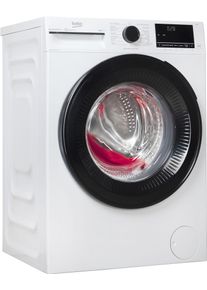 Beko Waschmaschine »B3WFR58615W 7003440003« 8 kg 1600 U/min in schwarz-weiß