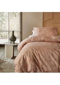 Damai Bettwäsche »Ebba mit Struktur-Effekt« in eleganten Farben in orange, Größe B/L: 80 cm x 80 cm