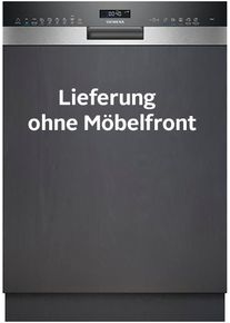 Siemens teilintegrierbarer Geschirrspüler iQ500 »SN55ZS07CE« 14 Maßgedecke in silberfarben