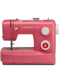 Singer Nähmaschine »Simple 3223R« 23 Programme 23 Stiche in rot