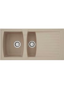 respekta Einbauspüle in beige, Größe 0