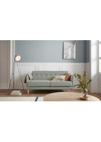 Andas 2-Sitzer »Raadal« in geradliniger skandinavischer Optik in grün, Größe B/H/T: 161 cm x 74 cm x 84 cm