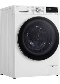 LG Waschmaschine »F6WV710P1« 10,5 kg 1600 U/min TurboWash - Waschen in nur 39 Minuten in weiß