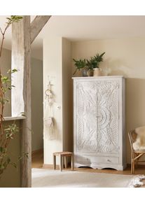 Home Affaire Drehtürenschrank »Landor« Stauraumschrank in beige, Größe B/H/T: 100 cm x 175 cm x 40 cm