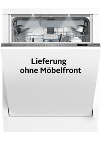 Grundig vollintegrierbarer Geschirrspüler »GNVP4510CW 7697201677« 14 Maßgedecke in silberfarben, Größe 0