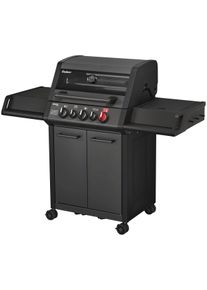 Enders Gasgrill »Monroe Pro 3 SIK Turbo Shadow« BxH: 143,5x118,5 cm in schwarz, Größe B/H/T: 143,5 cm x 58 cm