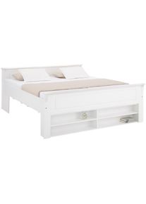 Home Affaire Massivholzbett »Tessin in weiß, Größe Liegefläche B/L: 180 cm x 200 cm