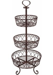 AMBIENTE HAUS Dekoschale »Antik II« in braun, Größe B/H/T: 35 cm x 80 cm x 35 cm