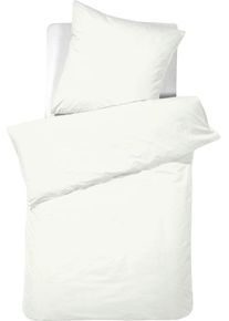 Damai Bettwäsche »Bio Satin« in eleganten Farbtönen in weiß, Größe B/L: 80 cm x 80 cm