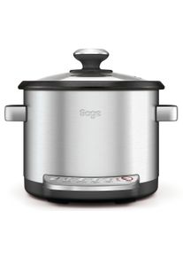 Sage Reiskocher »SRC600BSS the Risotto Plus« in silberfarben