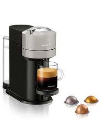 Nespresso Kapselmaschine »Vertuo Next Basic XN910B von Krups« 54 % aus recyceltem Kunststoff in grau, Größe 0