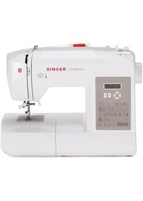 Singer Computer-Nähmaschine »Brilliance 6180« 80 Programme in weiß