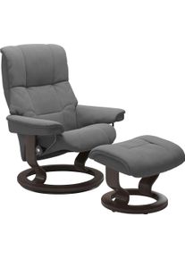 stressless Relaxsessel »Mayfair« mit Classic Base in grau, Größe B/H/T: 75 cm x 99 cm x 73 cm
