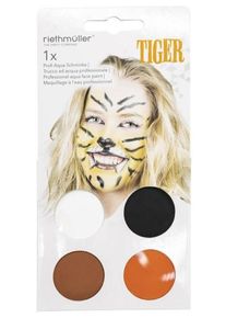 Amscan Set de maquillage Tigre 4 pièces