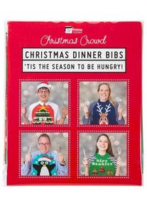 Talking Tables 8 bavoirs de Noël amusants