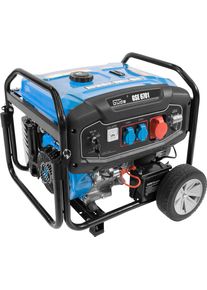Güde Güde Stromerzeuger »GSE 6701« 2 x Schuko 230 V/50 Hz, 1 x Schuko 400V/50Hz in blau