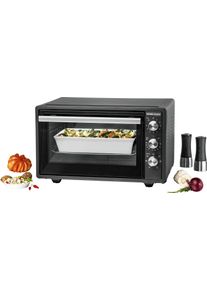 Rommelsbacher Minibackofen »BG 1620 DER MULTI- OFEN Das Multitalent - vielseitig & leistungsstark« in grau