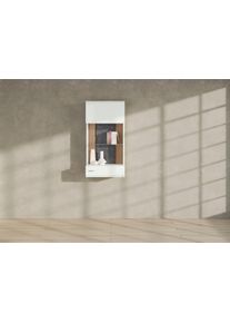 Set One By Musterring Vitrine »TACOMA« Typ 21/22 in weiß, Größe B/H/T: 60,1 cm x 126,4 cm x 37,2 cm