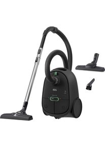 AEG Bodenstaubsauger »CLEAN 6000, hohe Saugleistung, « 850 W mit Beutel inkl. Zusatzdüsen, 65 % Recyclingkunststoff in grau