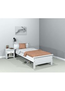 Home Affaire Massivholzbett »Indra in weiß, Größe Liegefläche B/L: 90 cm x 200 cm