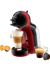 Nescafé DOLCE GUSTO Nescafé Dolce Gusto Kapselmaschine »KP123H Mini Me« samtige Crema, Play & Select-Funktion, automatische Abschaltung in rot