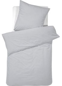 Damai Bettwäsche »Bio Satin« in eleganten Farbtönen in grau, Größe B/L: 80 cm x 80 cm