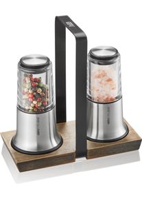 Gefu Salz-/Pfeffermühle »X-PLOSION « inkl. Menage in silberfarben
