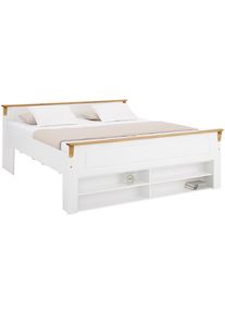 Home Affaire Massivholzbett »Tessin in weiß, Größe Liegefläche B/L: 180 cm x 200 cm