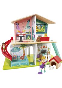 HAPE Puppenhaus »Interaktives Puppenhaus« in bunt