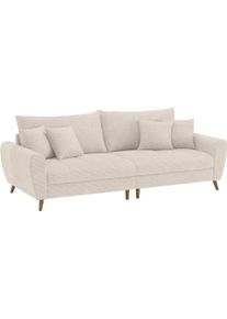 Mr. Couch Big-Sofa »Blackburn II« Wahlweise mit Kaltschaumpolsterung bis 140 kg belastbar in beige, Größe B/H/T: 260 cm x 71 cm x 108 cm