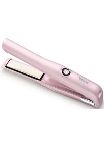 Beurer Glätteisen »HS 20 Akku-Glätteisen to go, kabellose Anwendung für 30 Minuten« Keramik-Turmalin-Beschichtung 3 Temperaturstufen (160, 180,...